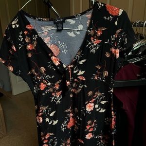 Fit and Flare Floral Dress